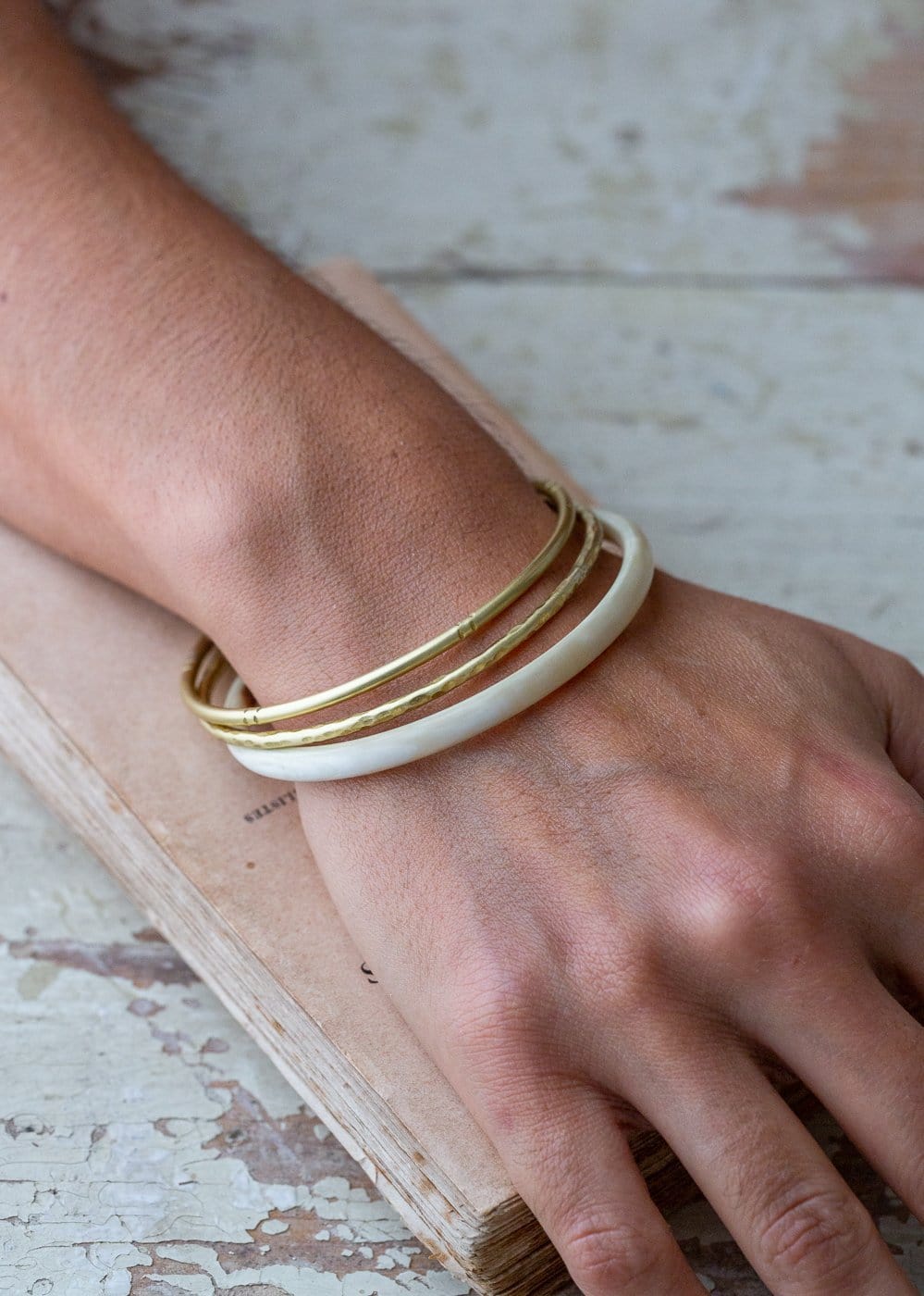 Ethical Horn Bangle